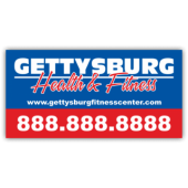 Gettysburg Fitness Center Magnetic Sign