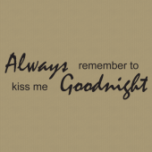 Always 258 Wall Lettering