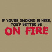 Smoking 266 Wall Lettering
