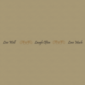 Live 228 Wall LEttering