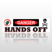 Hands Off 176 Bumper Sticker