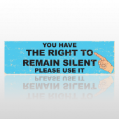 Remain Silent 264 Bumper Sticker