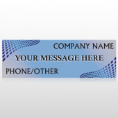 Blue Dots 145 Custom Decal