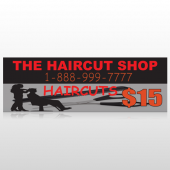 Haircut Scissor 644 Custom Decal