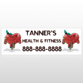 Running Heart 401Custom Decal