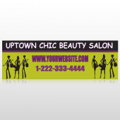 Uptown Salon 642 Custom Decal