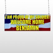 Flag 52 Window Sign