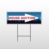 Open House Night City 709 Wire Frame Sign