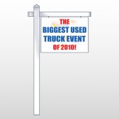 Fireworks 327 18"H x 24"W Swing Arm Sign