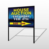 Open House Night City 709 H-Frame Sign