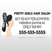 Pretty Girl Hair 290 Custom Decal