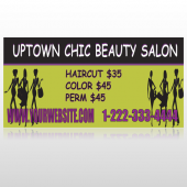 Uptown Salon 642 Custom Decal