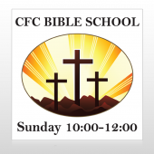 3 Crosses 149 Custom Decal