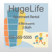 Apartment Building 29  Custom Decal