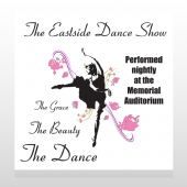 Ballet Dance 517 Custom Decal