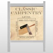 Carpentry 238 48"H x 48"W Site Sign