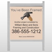 Framed 236 48"H x 48"W Site Sign