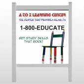 Pencil Chair 159 48"H x 48"W Site Sign