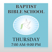 Bible Dove 162 Custom Decal
