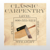 Carpentry 238 Custom Decal