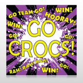 Crocs 42 Site Sign