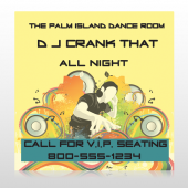 DJ Crank Night 369 Custom Decal