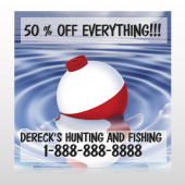 Fishing Bobber 410 Custom Decal