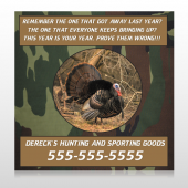 Hunt Turkey 409 Custom Decal