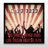 Night Club 523 Custom Decal