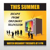 Television 525 Custom Decal