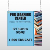 Book Learning 156 Window Sign