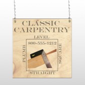 Carpentry 238 Window Sign