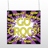 Crocs 42 Window Sign