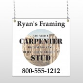 Framing 240 Window Sign