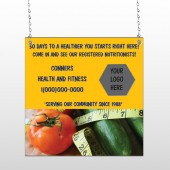 Healthy Tomato 404 Window Sign