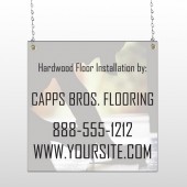 Man Cutting Board 246 Window Sign