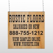 Wood Panel 248 Window Sign