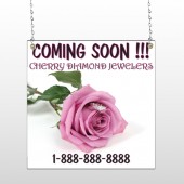 Pinkrose Hidden Ring 399 Window Sign