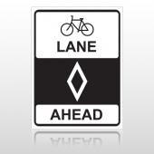 Bike Lane 10039 Road Sign