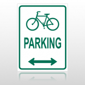 Bike Parking 10040 Parking Lot Sign