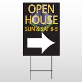 Open Corner 649 Wire Frame Sign