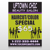 Uptown Salon 642 Custom Decal