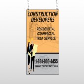 Contractors 645 Window Sign 