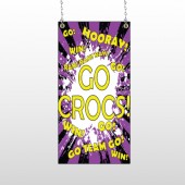 Crocs 42 Window Sign