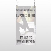 Man Cutting Board 246 Window Sign