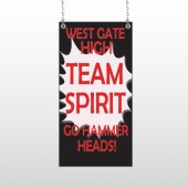 Team 43 Window Sign