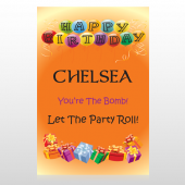 Birthday Balloons 185 Custom Decal