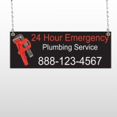 Monkey Wrench 257 Window Sign