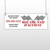 Racetrack 31 Window Sign