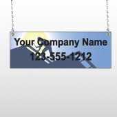 Roofing 258 Window Sign